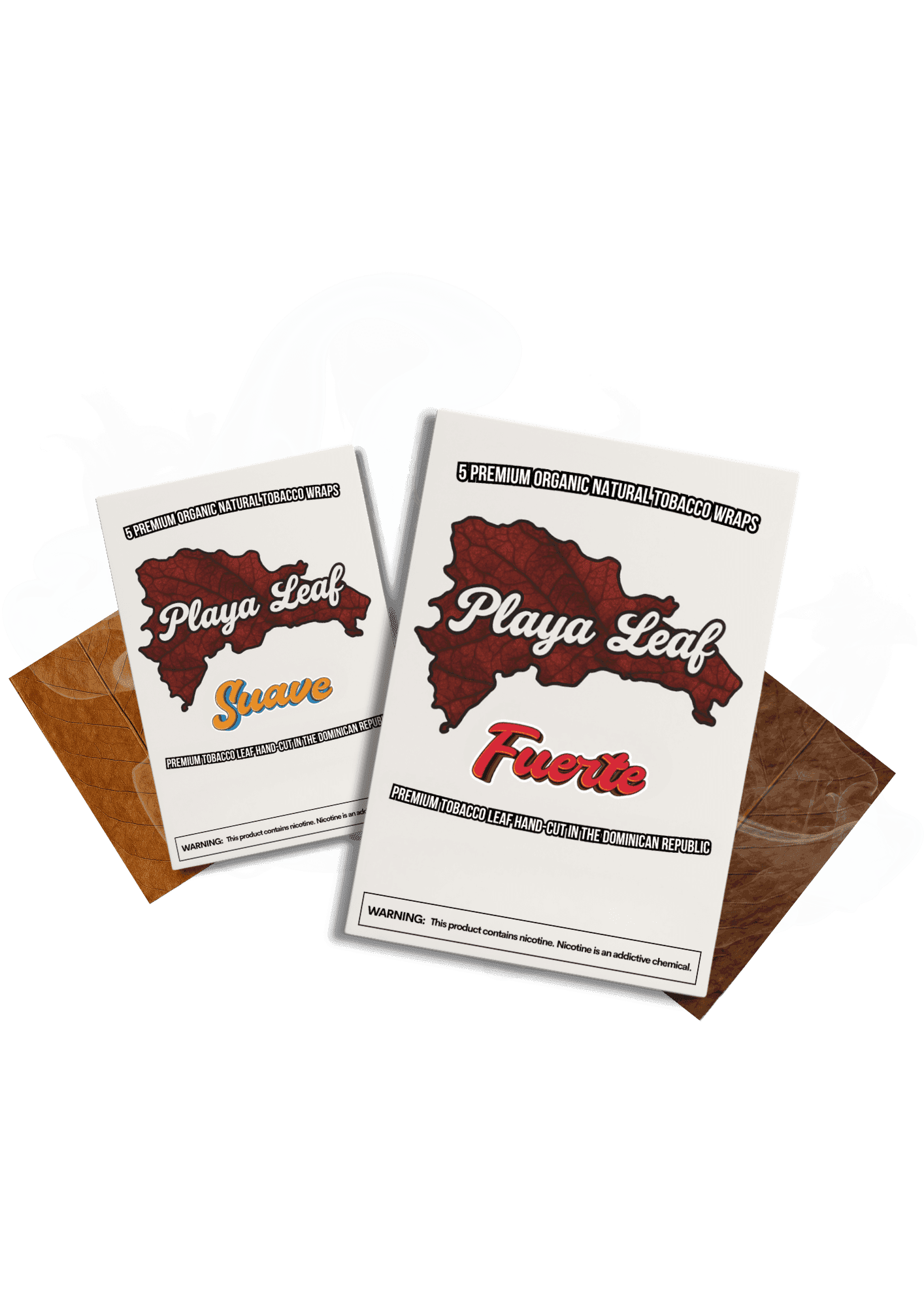 Playa Leaf Suave and Fuerte wholesale boxes