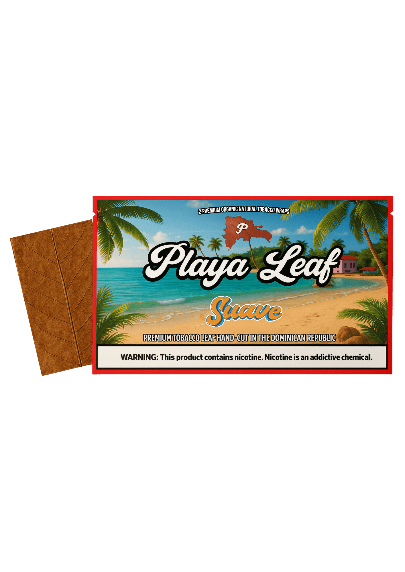 Suave 2 Pack — Playa Leaf tobacco wraps
