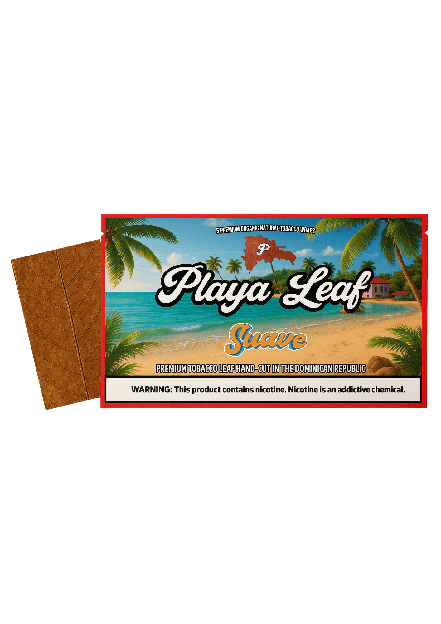 Suave 5 Pack — Playa Leaf tobacco wraps